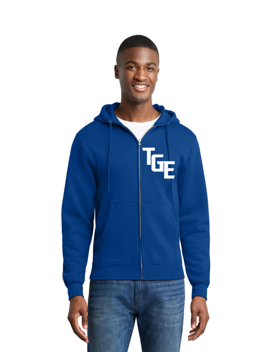 TGE Fleece Full-Zip Hoodie - Adult