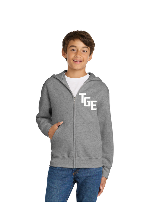 TGE Fleece Full-Zip Hoodie - Youth