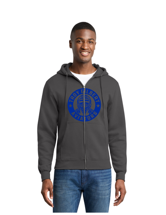 Aviator Fleece Full-Zip Hoodie - Adult