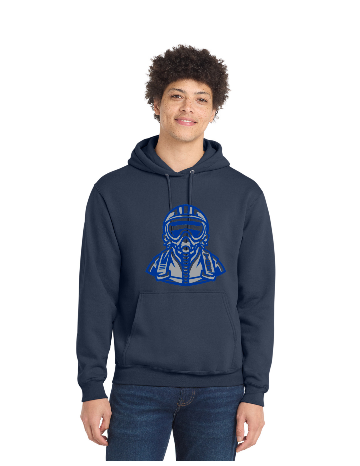 Troy G Fleece Pullover Hooded Sweatshirt - Adult