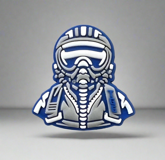 Aviator Croc Charm