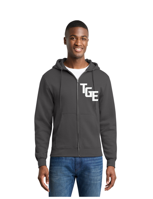 TGE Fleece Full-Zip Hoodie - Adult