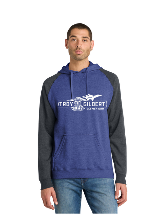 Troy Gilbert Fleece Raglan Hoodie - Adult