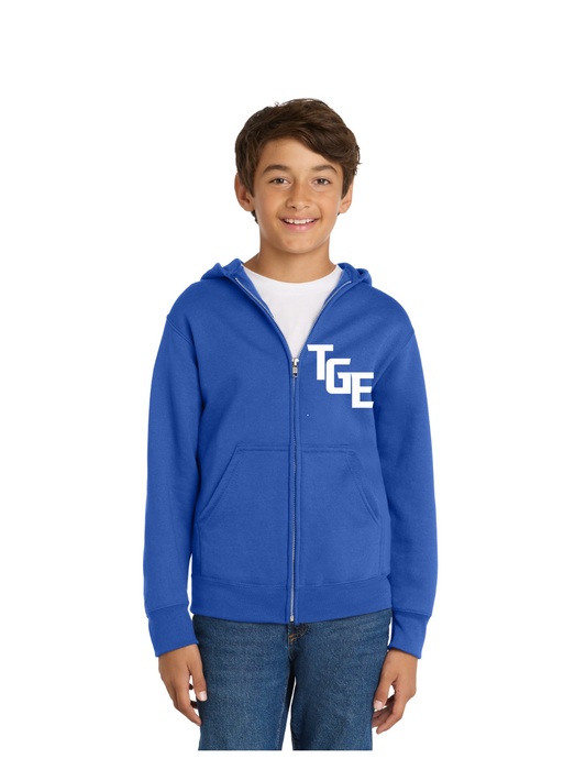 TGE Fleece Full-Zip Hoodie - Youth