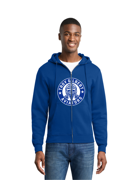 Aviator Fleece Full-Zip Hoodie - Adult