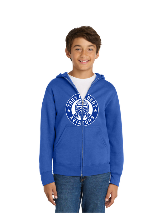 Aviator Fleece Full-Zip Hoodie - Youth