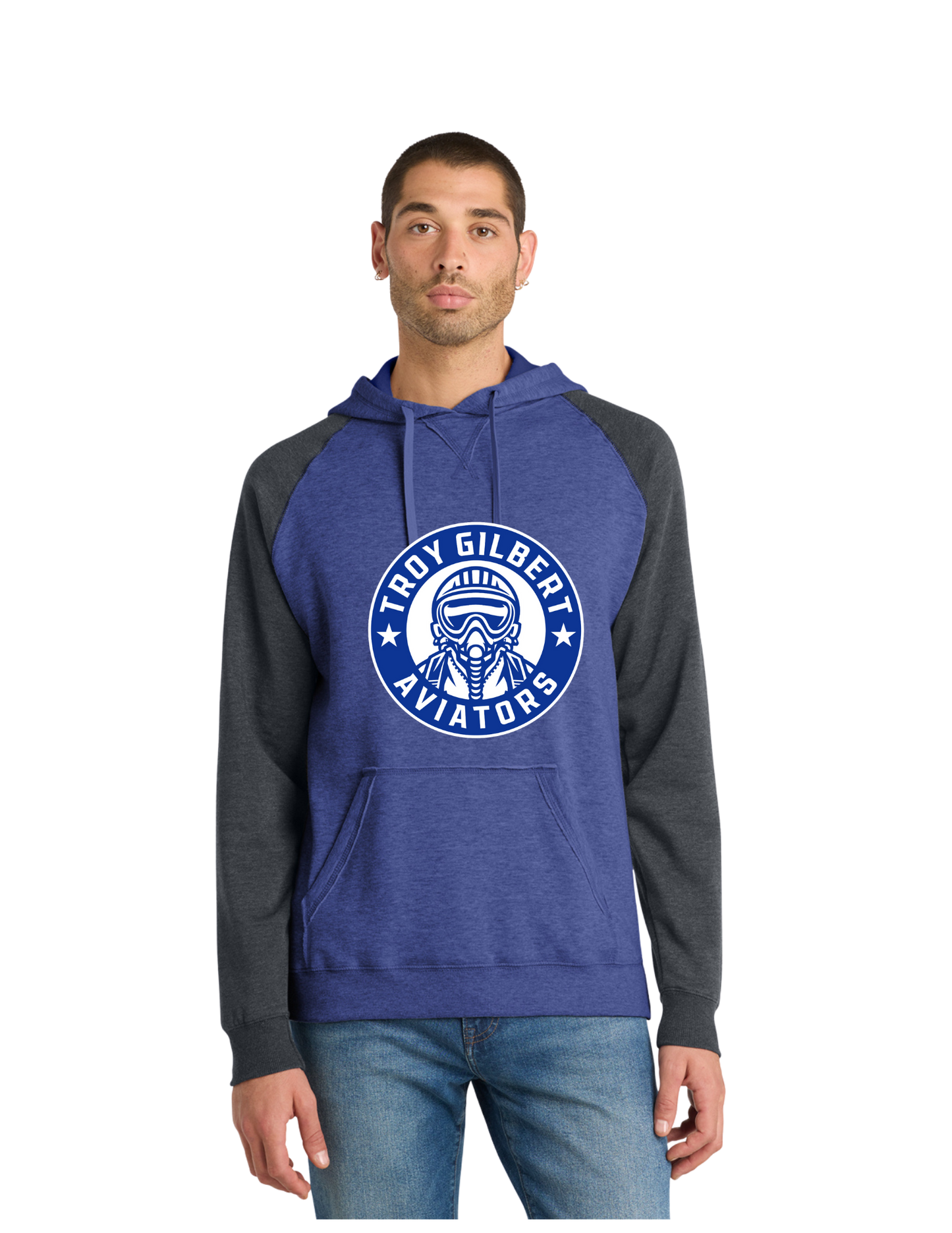 Aviator Fleece Raglan Hoodie - Adult