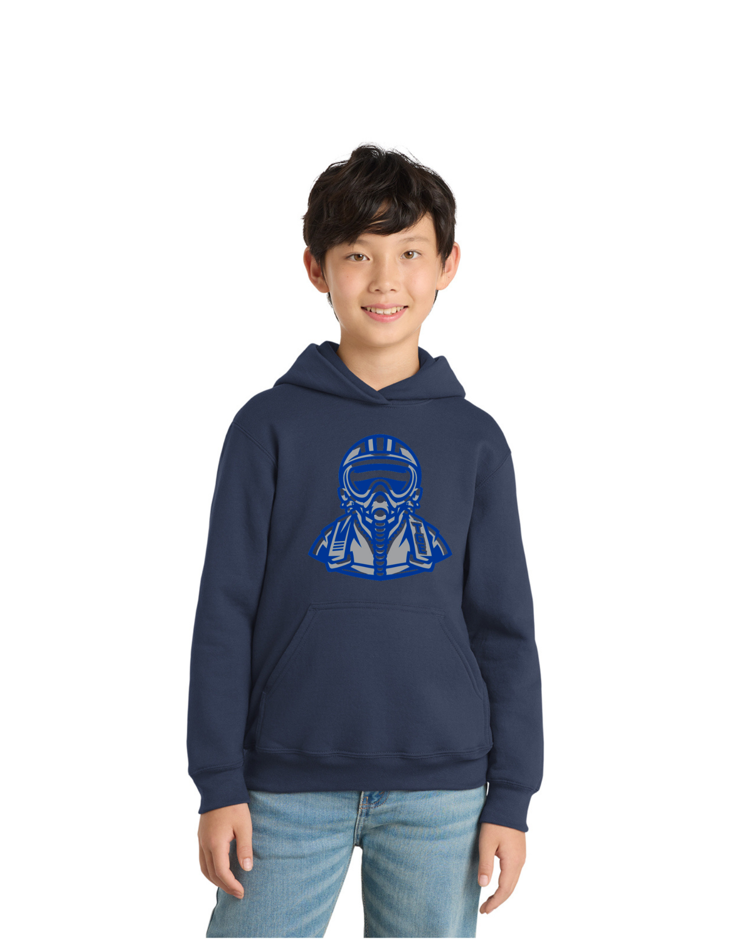 Troy G Fleece Pullover Hooded Sweatshirt - Youth