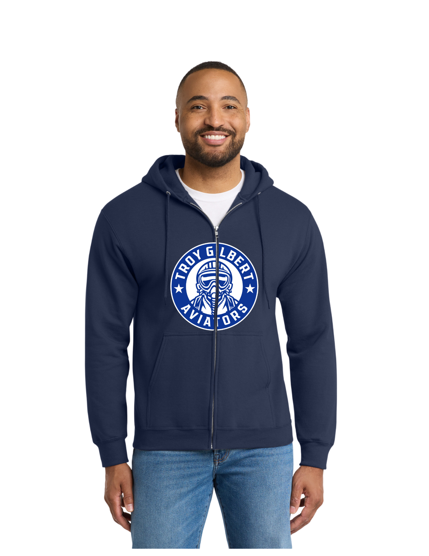 Aviator Fleece Full-Zip Hoodie - Adult